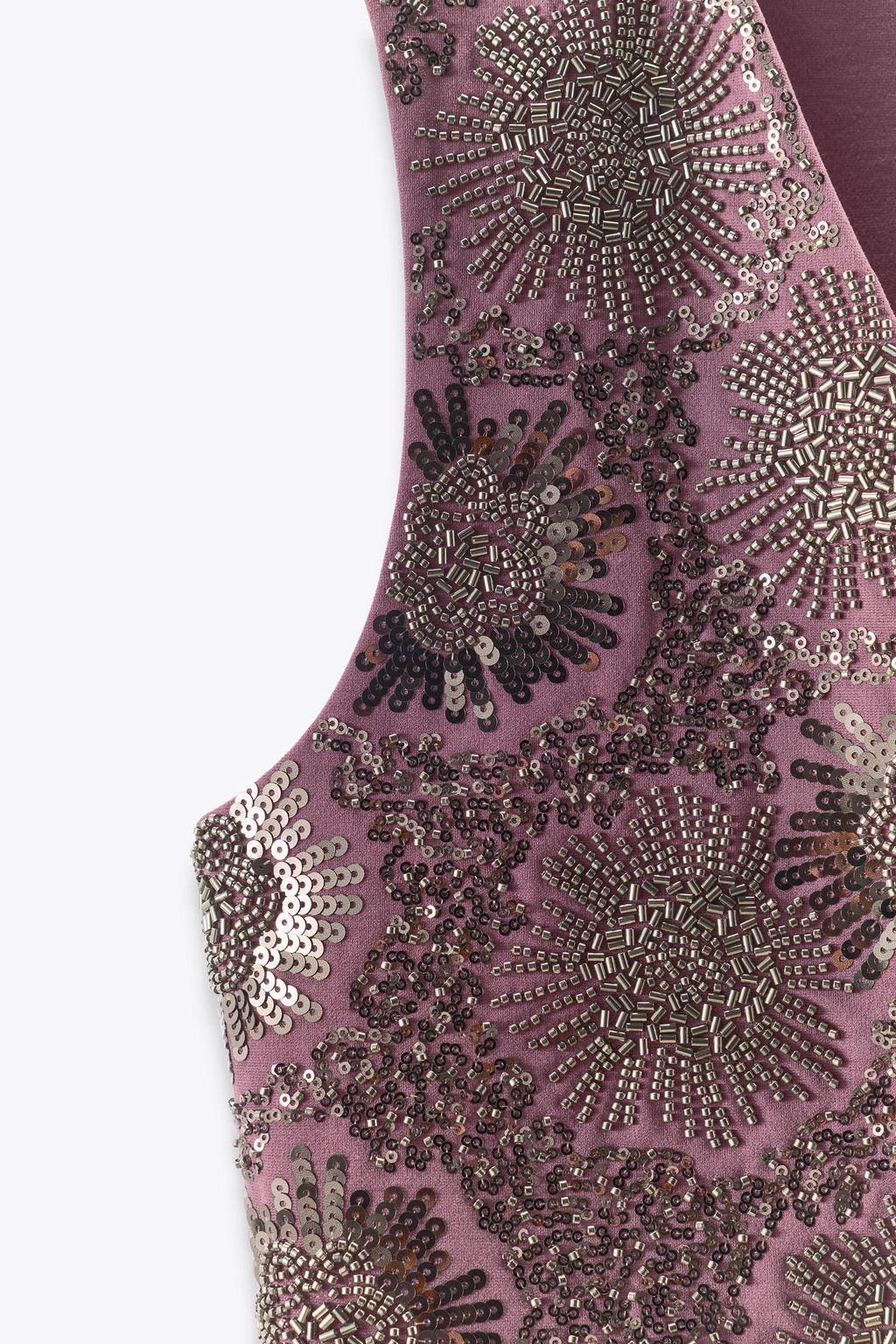 EMBROIDERED BEADED WAISTCOAT