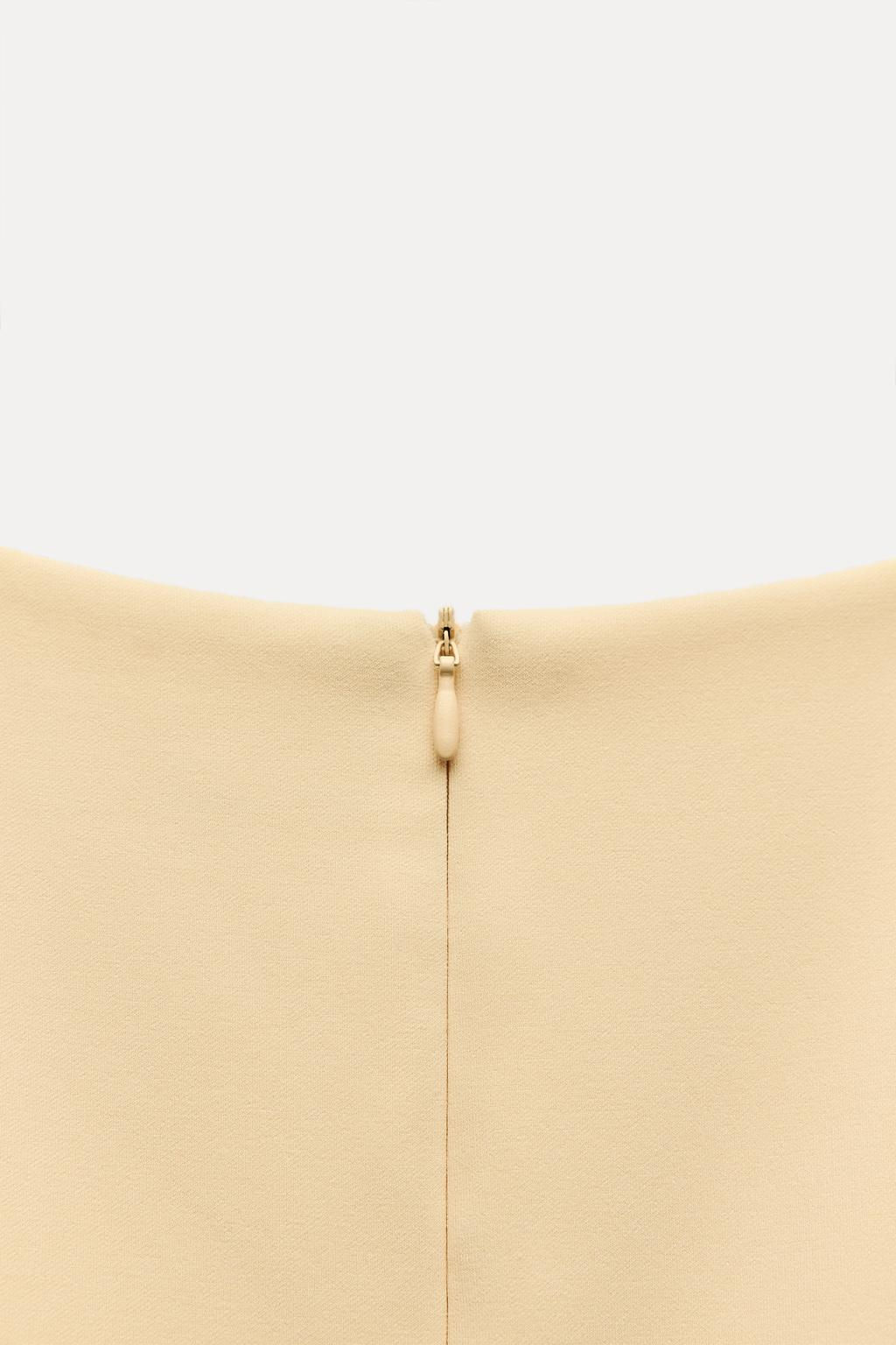 STRETCH DRESS WITH BELT - Zara фото 3