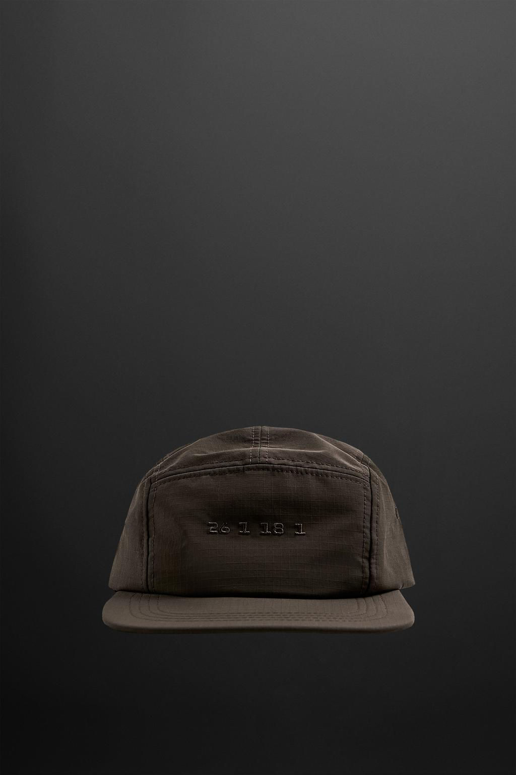 EMBROIDERED TECHNICAL CAP - Zara фото 10