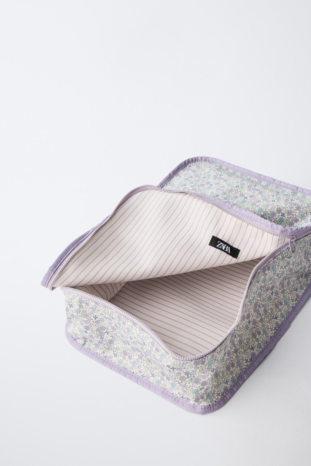 PACK CLASIFICADOR DE VIAJE FLORES / Violeta Malva - Zara фото 4