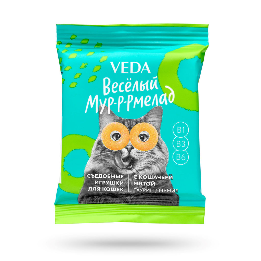 Мурррмелад для кошек с кошачьей мятой