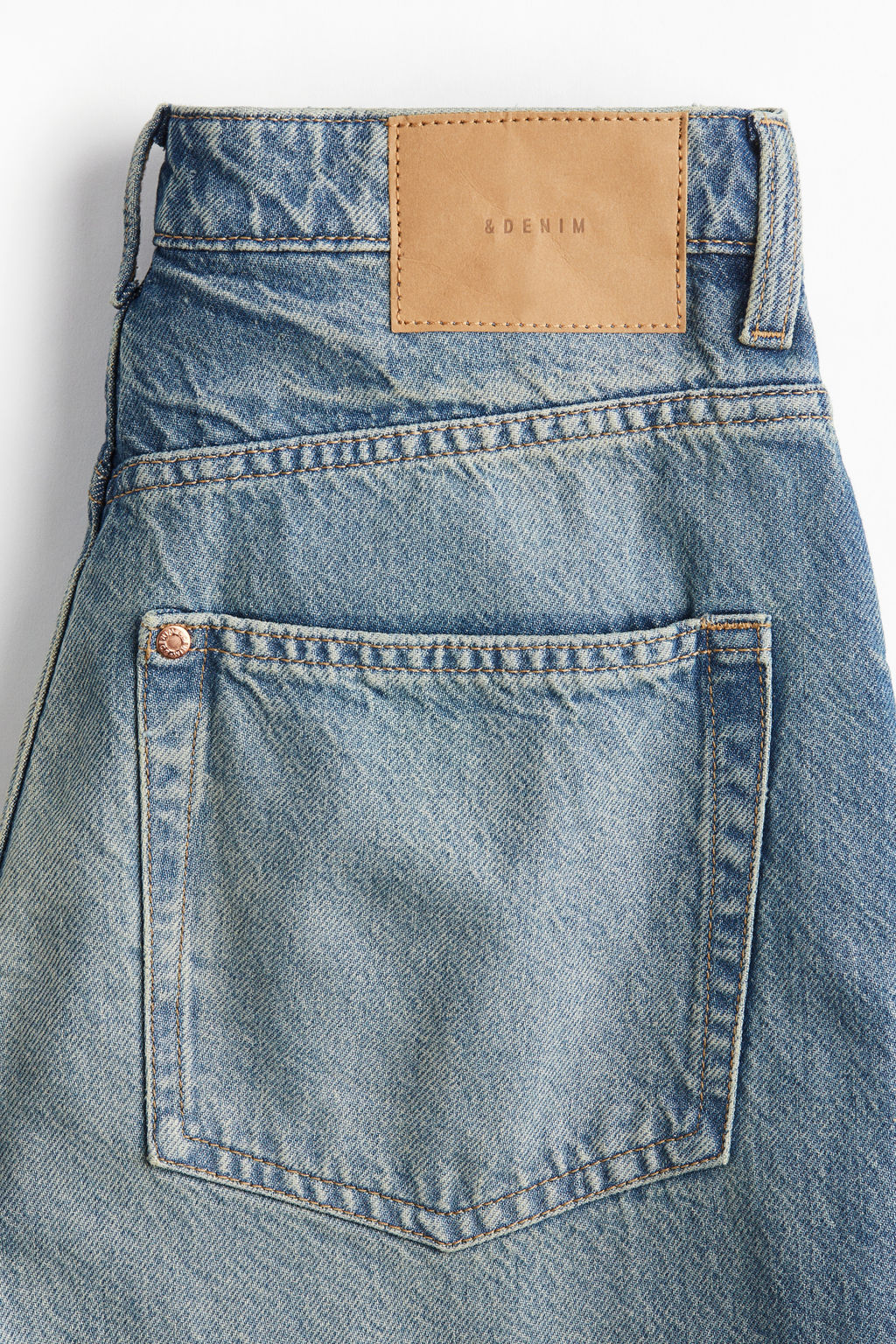 Curvy Fit Baggy High Jeans - H&m фото 4