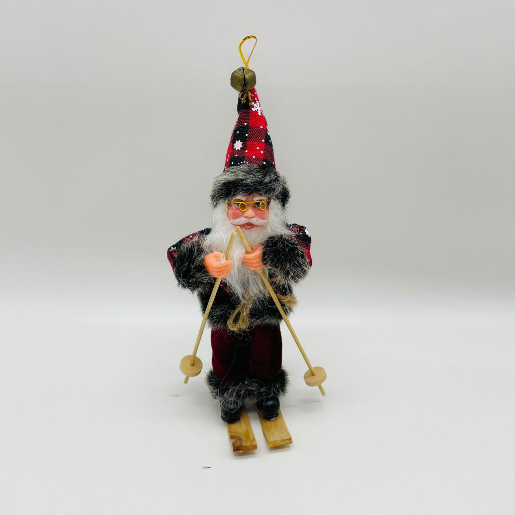 Елочная игрушка - Дед Мороз 20 см 12 шт в уп (арт. 6210-1/6210-2) - Ип лебедев о.ю фото 3