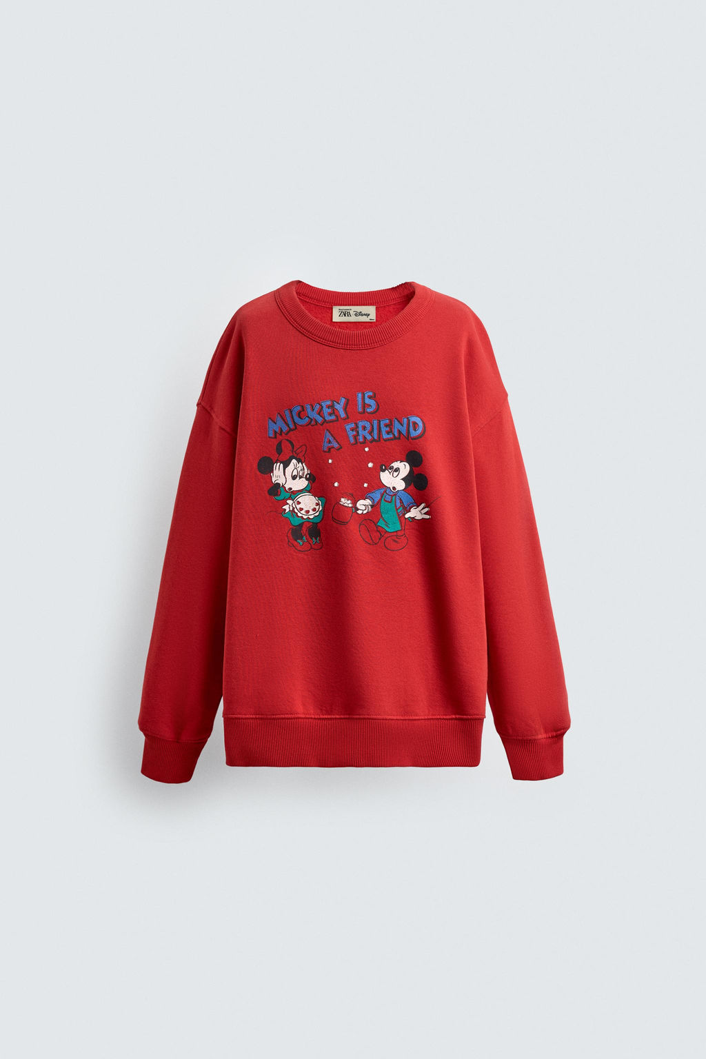 MINNIE + MICKEY MOUSE SWEATSHIRT HARRY LAMBERT FOR ZARA X DISNEY