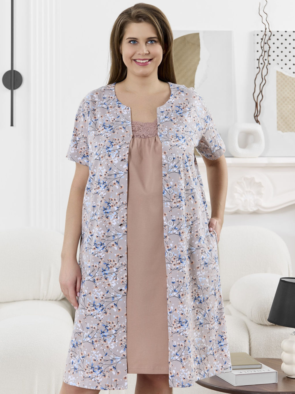 Ночная сорочка Забвение-1 из хлопка - Виотекс фото 34