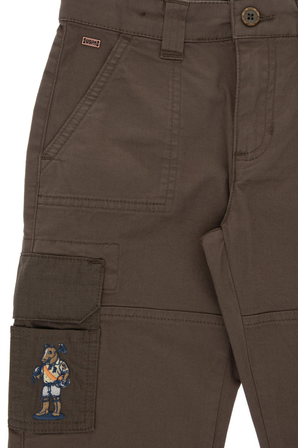 Erkek _ocuk Vizon Kanvas Pantolon Sepette S_rpriz _ndirim - U.s. polo assn фото 4