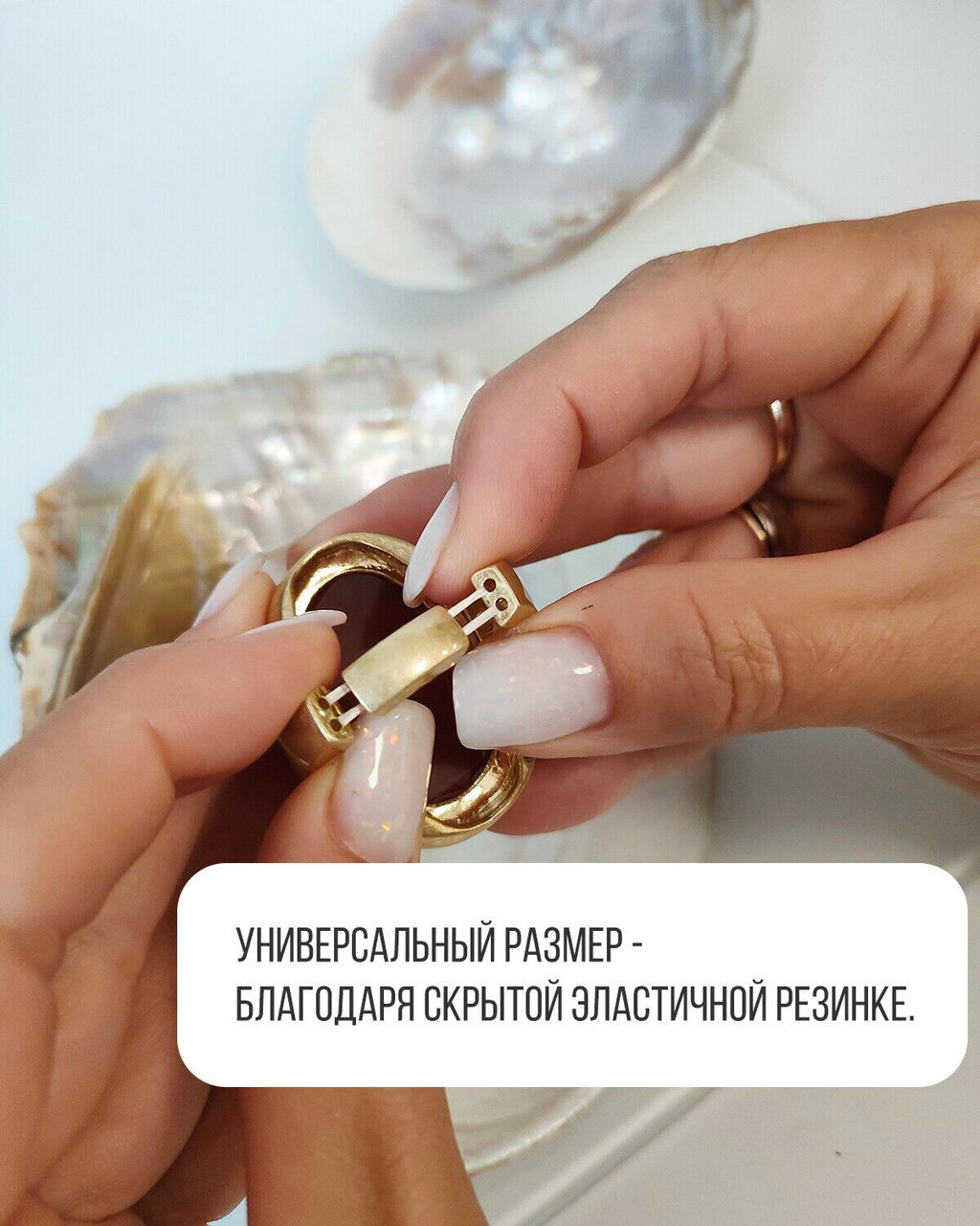 Стильное кольцо - Vel vett фото 5