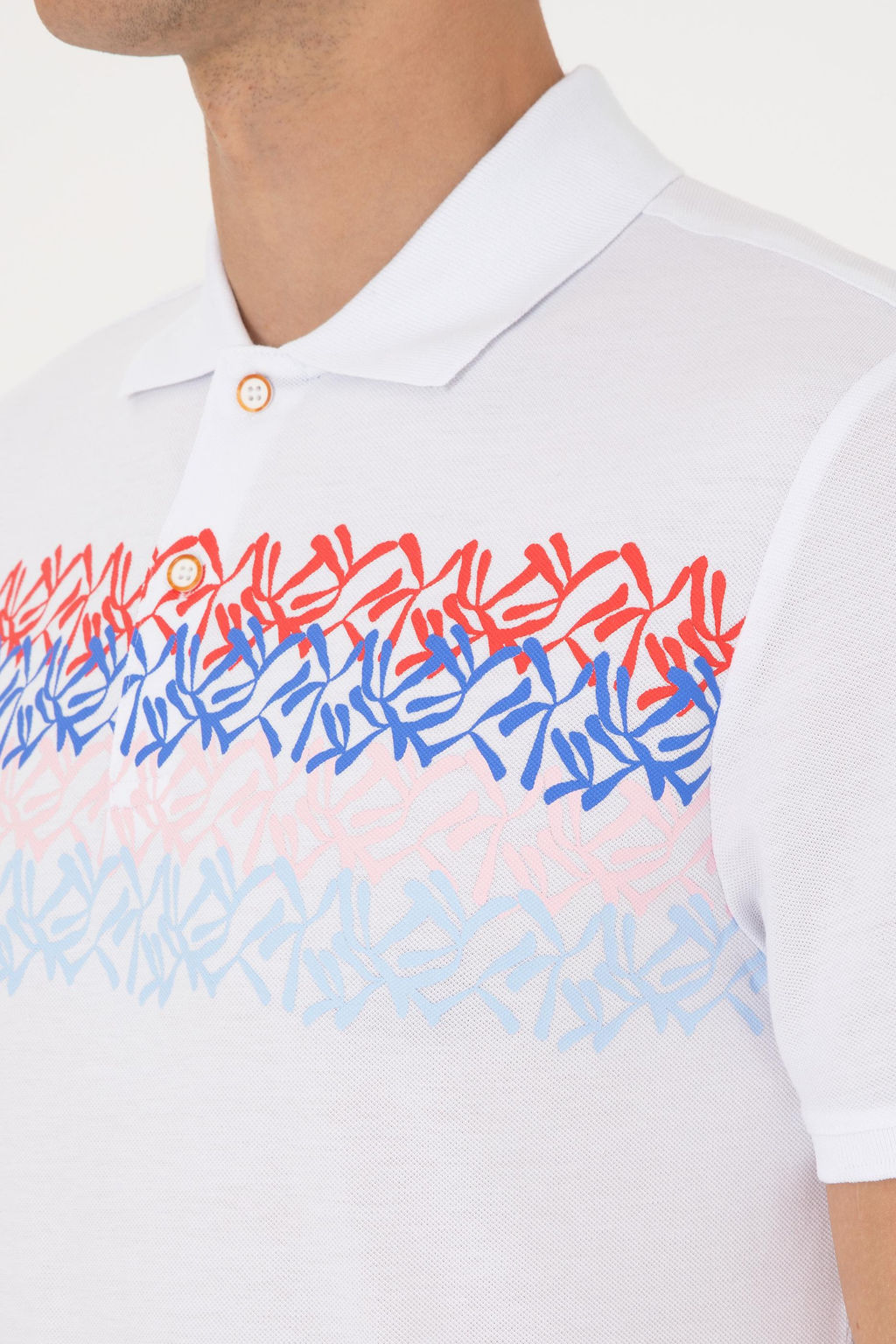 Erkek Regular Fit K_rm_z_ Polo Yaka Ti__rt Sepette S_rpriz _ndirim - U.s. polo assn фото 7