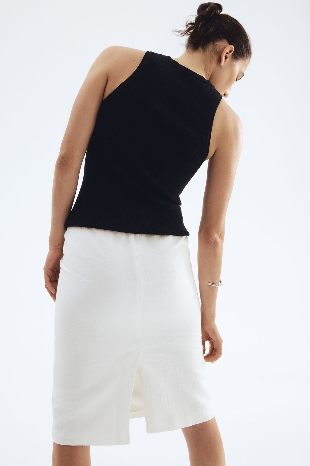 Falda de tubo efecto arrugado - H&m фото 7