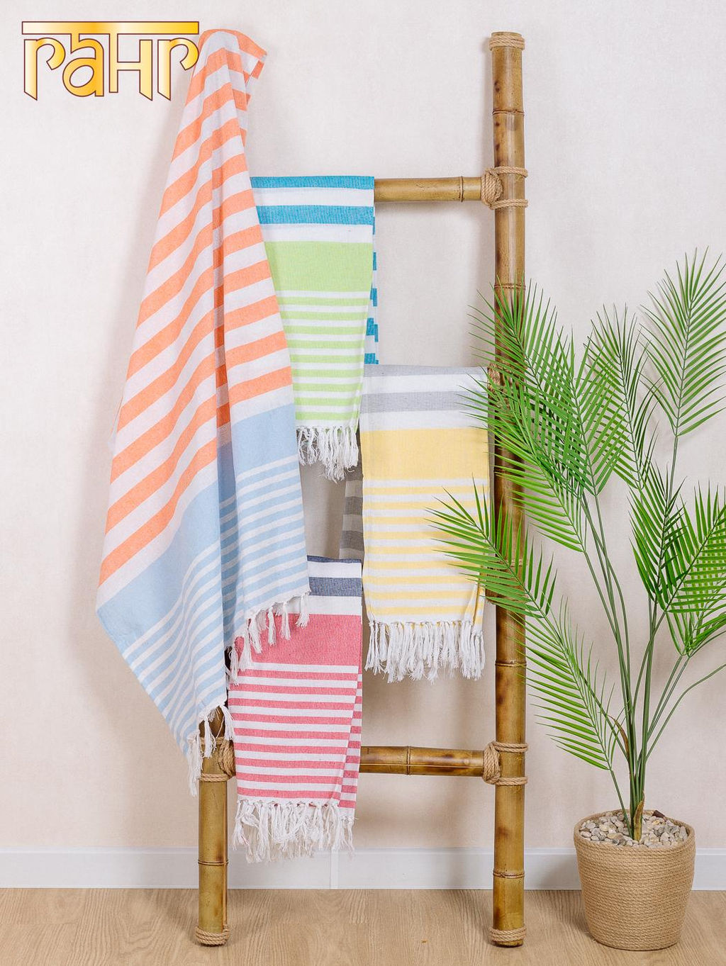 Покрывало-полотенце пляжное (хлопок) Тк№205/102/3 (90х180см) - Ганг фото 2