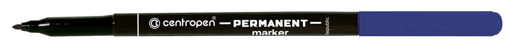 Centropen Набор маркеров PERMANENT 1 мм 4 цв. перо круглое 2536/4 ассорти