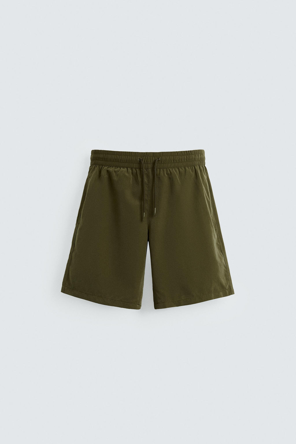 BASIC LONG SWIMMING TRUNKS - Zara фото 6