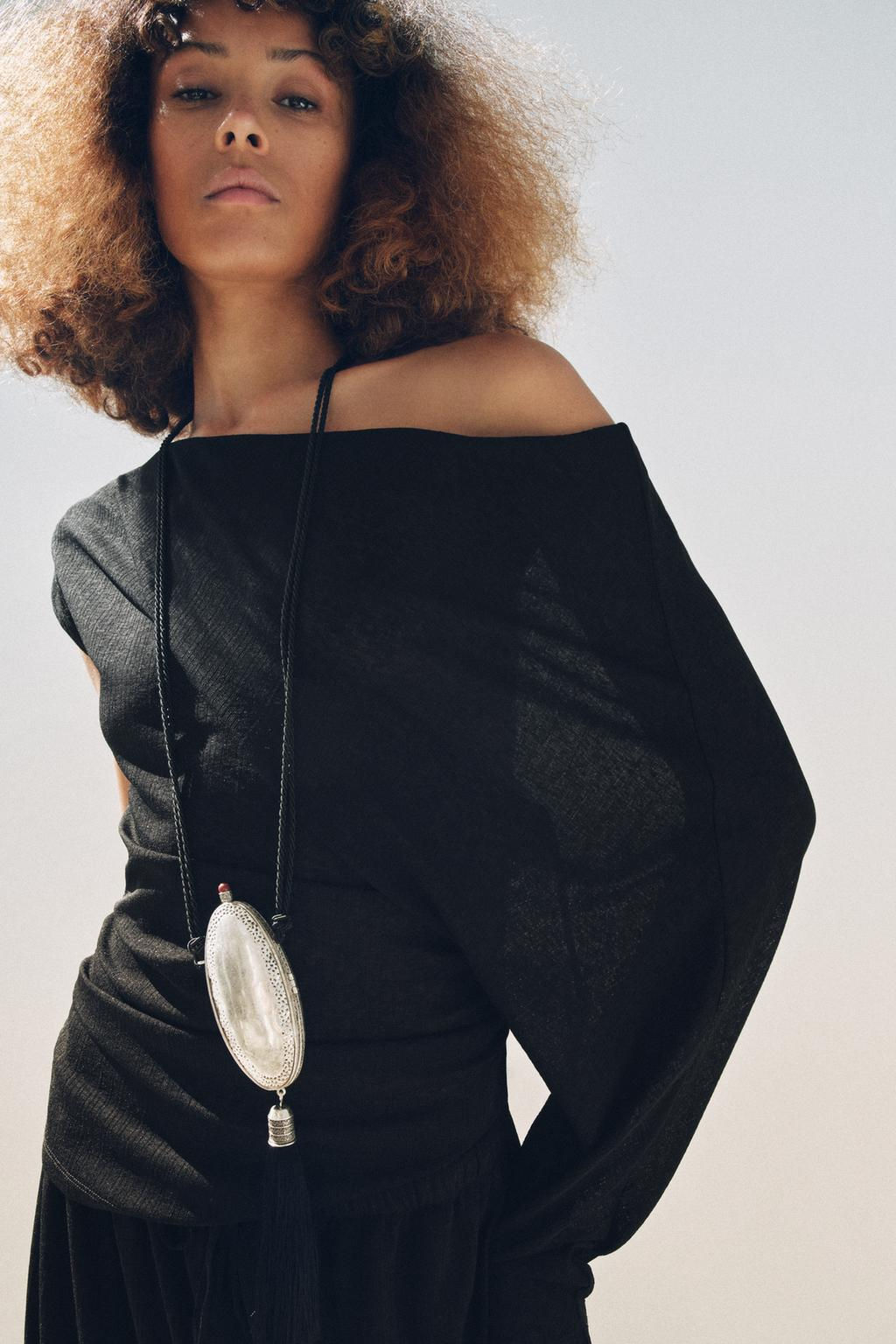 FLOWING ASYMMETRIC TOP - Zara фото 2