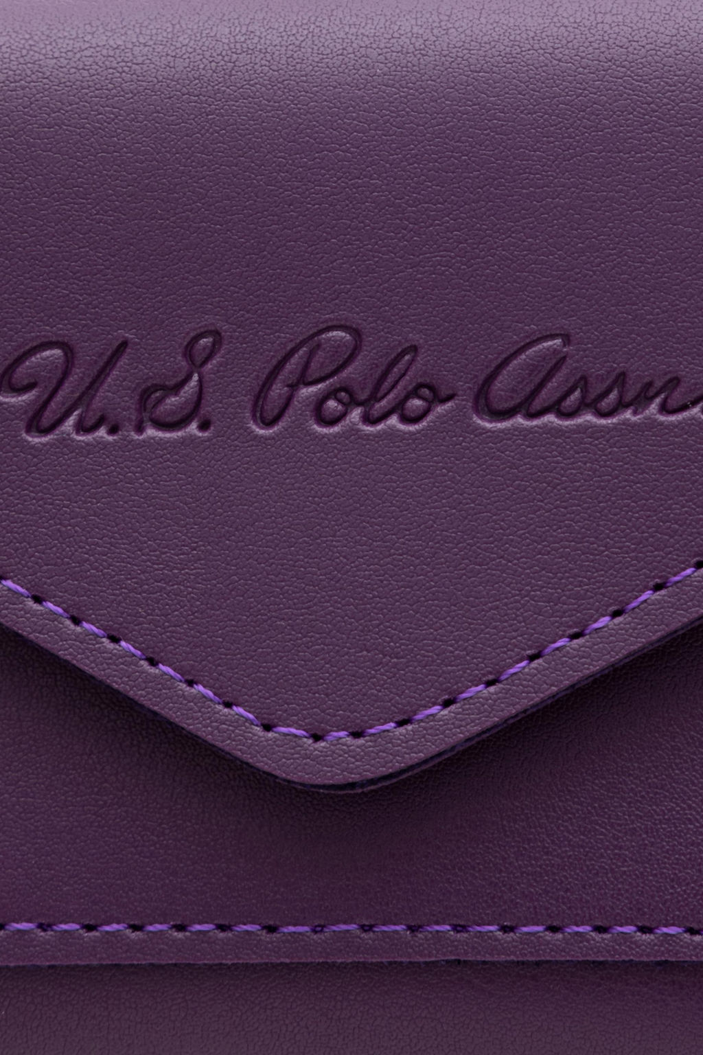 Женский фиолетовый кошелек - U.s. polo assn фото 6