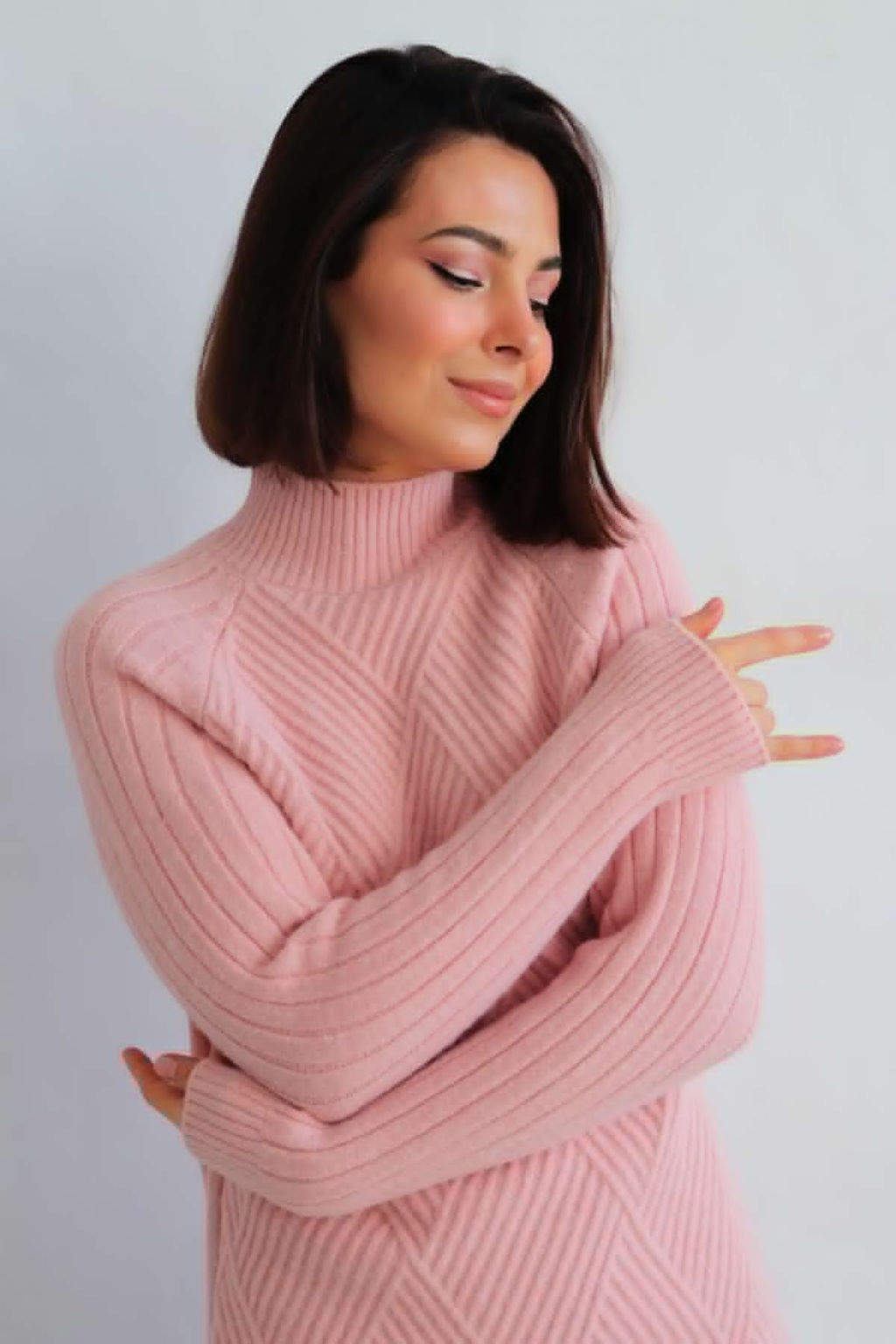 Martichelli Платье вязаное розовое  фото 7