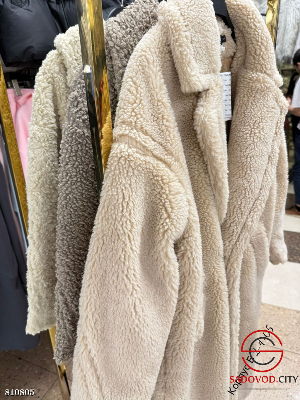 Тёплое женское пальто Тедди - Bruno фото 5