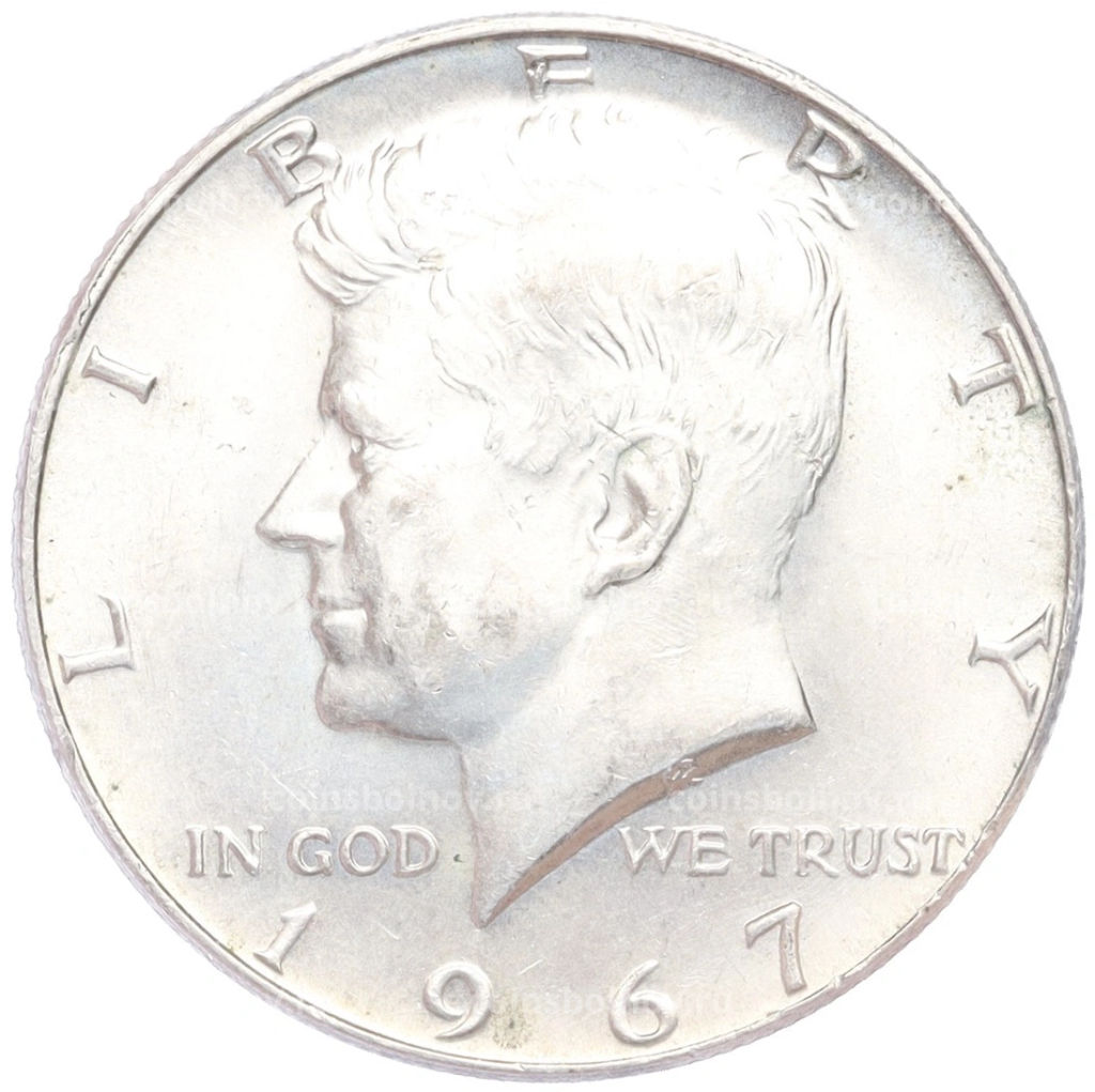 1/2 доллара (50 центов) 1967 года США