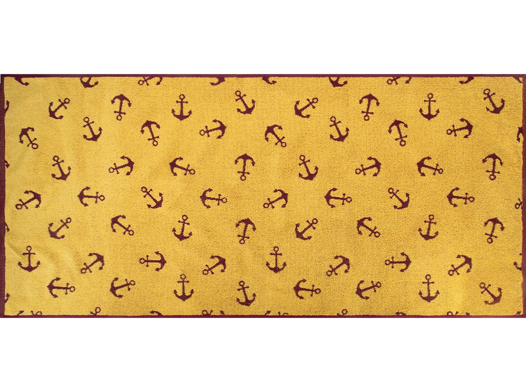 Полотенце махровое 6с102.411ж1 Якоря(кр.дерево1) 67х150см