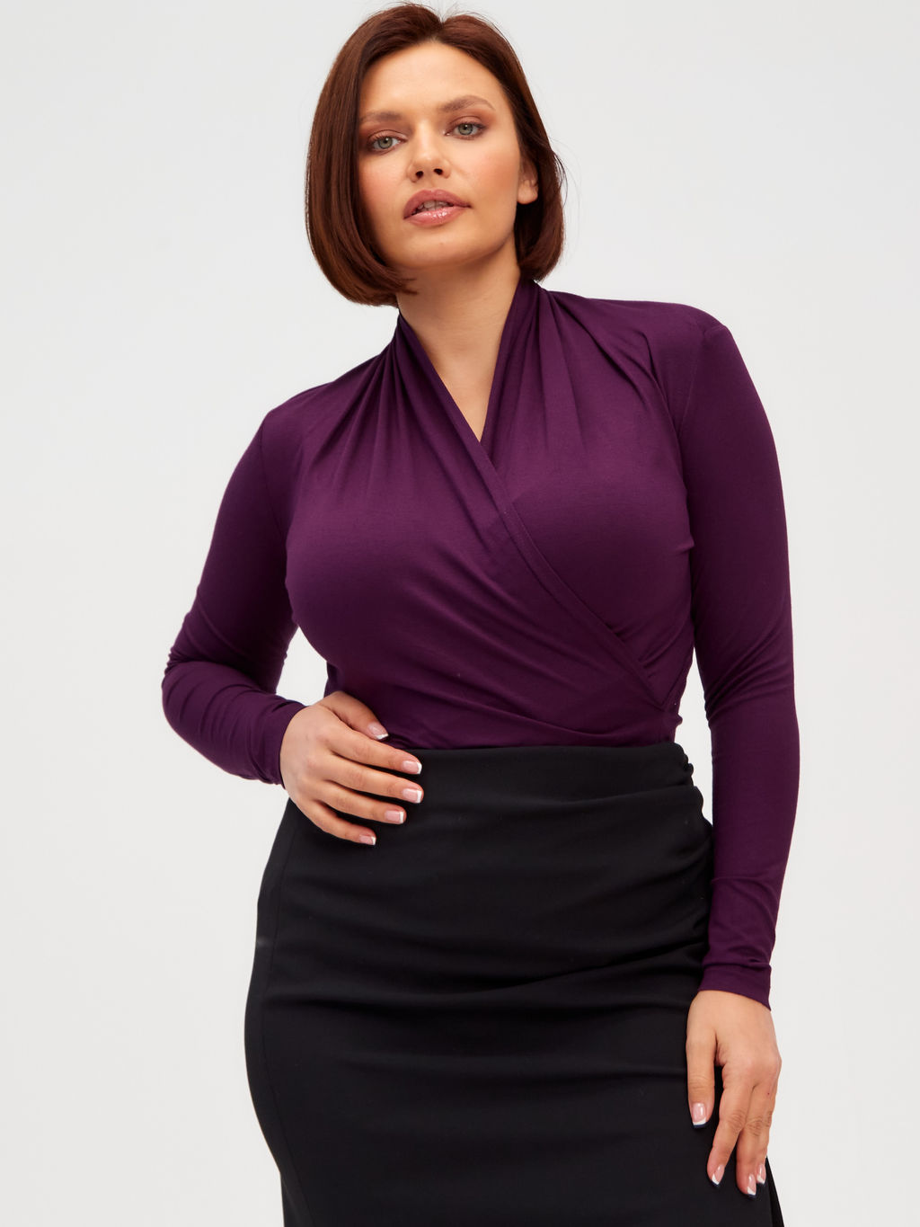 Джемпер женский KATHARINA KROSS KK-JP-002R-V1-фиолетовый  фото 7