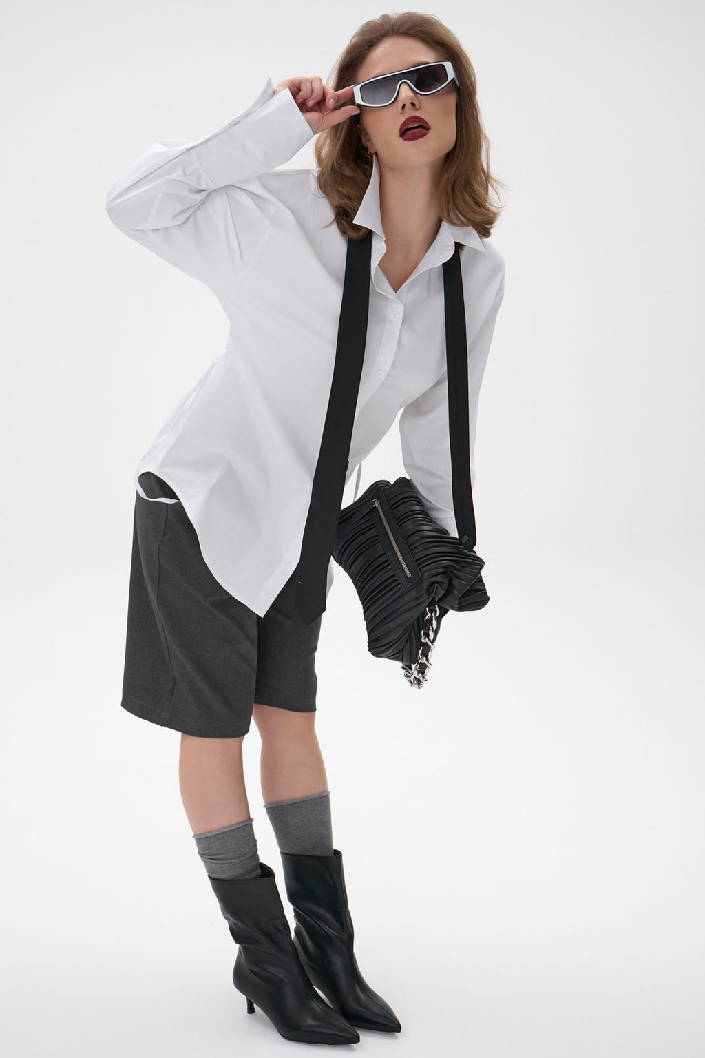 Бермуды Дана (серый) - Эльза фото 11