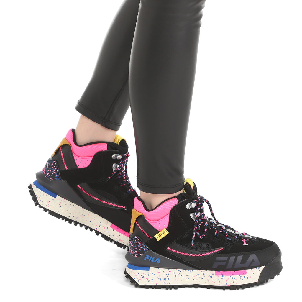 Женские высокие кроссовки FILA RENNO MULTI TREKKING Артикул 3581292, черный