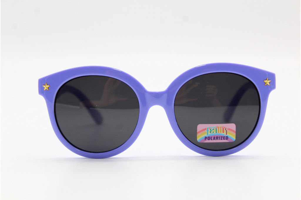 Солнцезащитные очки Feillis Polarized (детские) 66639 46-17-130 фиолетовые