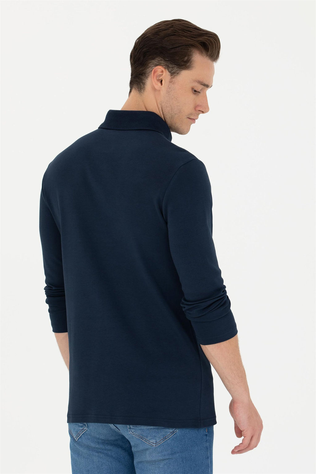 Мужской темно-синий свитшот Неожиданная скидка в корзине - U.s. polo assn фото 5