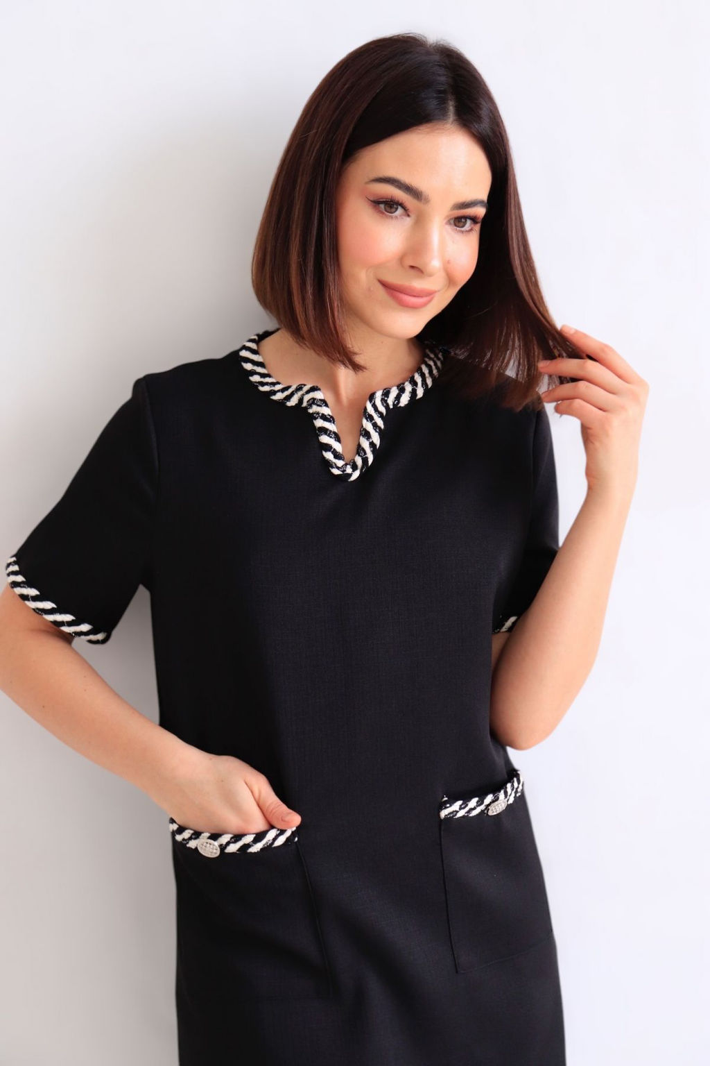 Martichelli Платье чёрное  фото 3