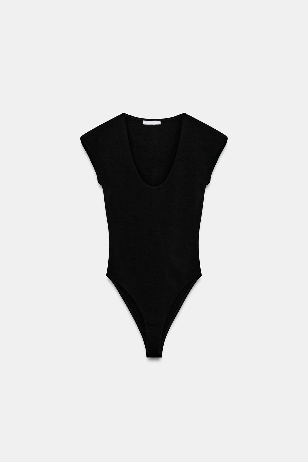 BODY ESCOTE REDONDO / Negro - Zara фото 8