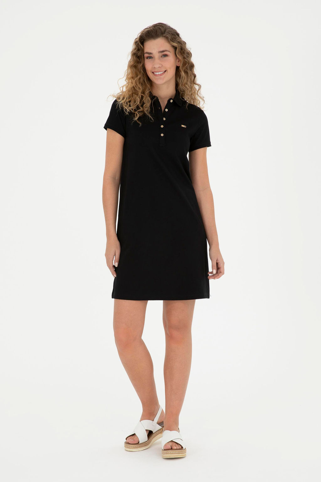 Kad_n Siyah _rme Elbise Sepette S_rpriz _ndirim - U.s. polo assn фото 4