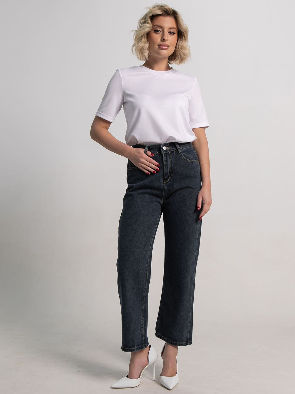 Джинсы Триумф (синие) Б15283-13М - Lt collection фото 8