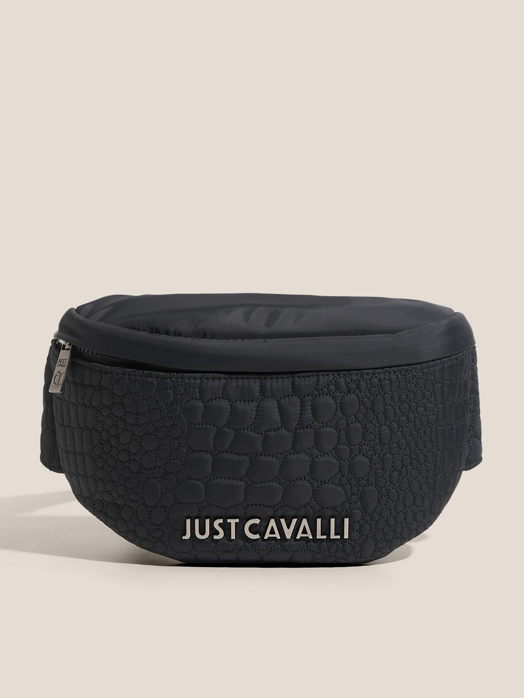 Мужская поясная сумка JUST CAVALLI JC INSTITUTIONAL LOGO Артикул 4415634, черный