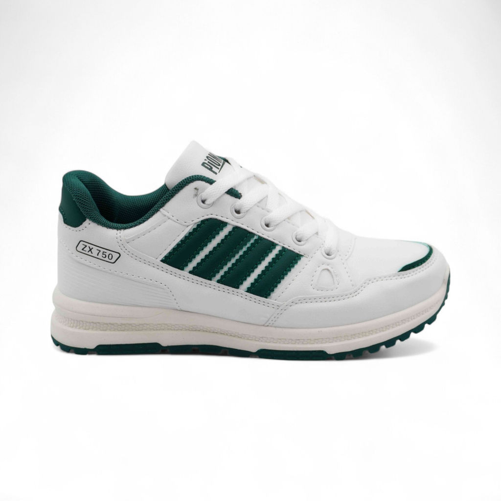 Кроссовки женские 6020-6 бело зеленые - Sport фото 2