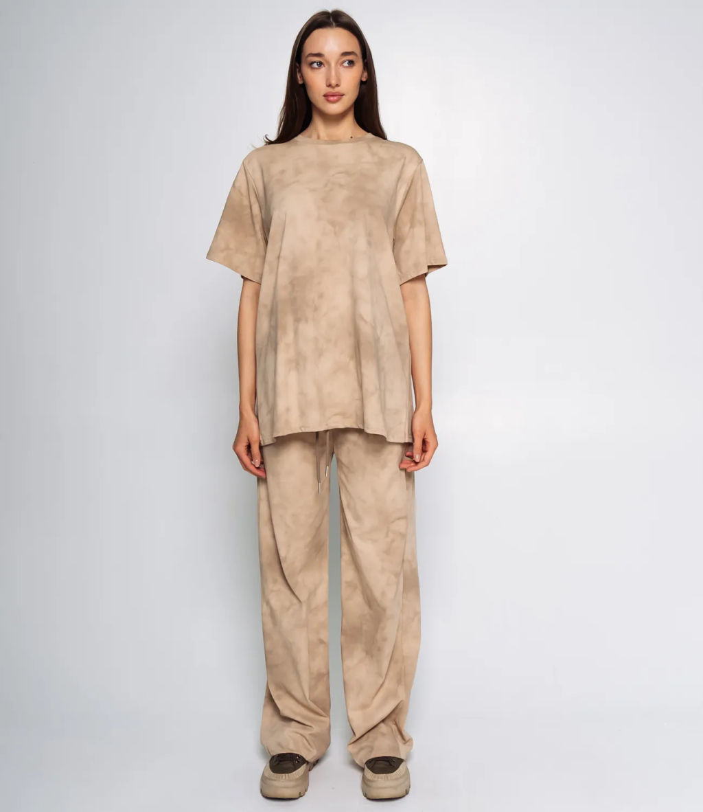 Спортивный костюм #КТ3315 (1), бежевый