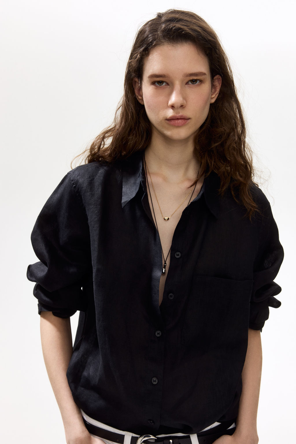 Camisa de lino - H&m фото 9