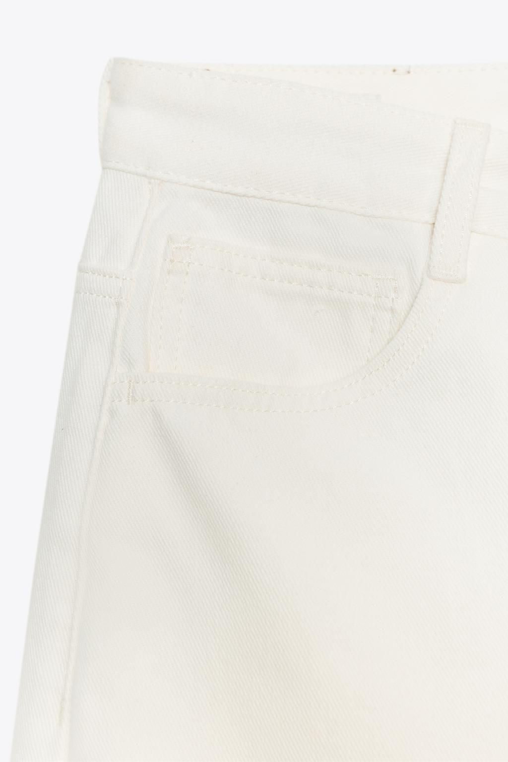 ZW COLLECTION PLEATED COTTON TROUSERS - Zara фото 9