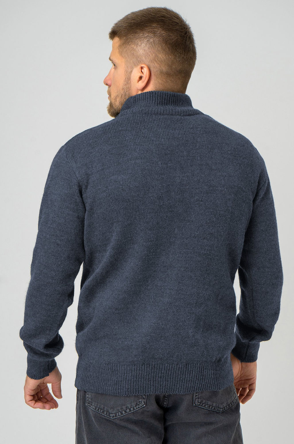 Мужской свитер на молнии Happyfox - Happy fox фото 6