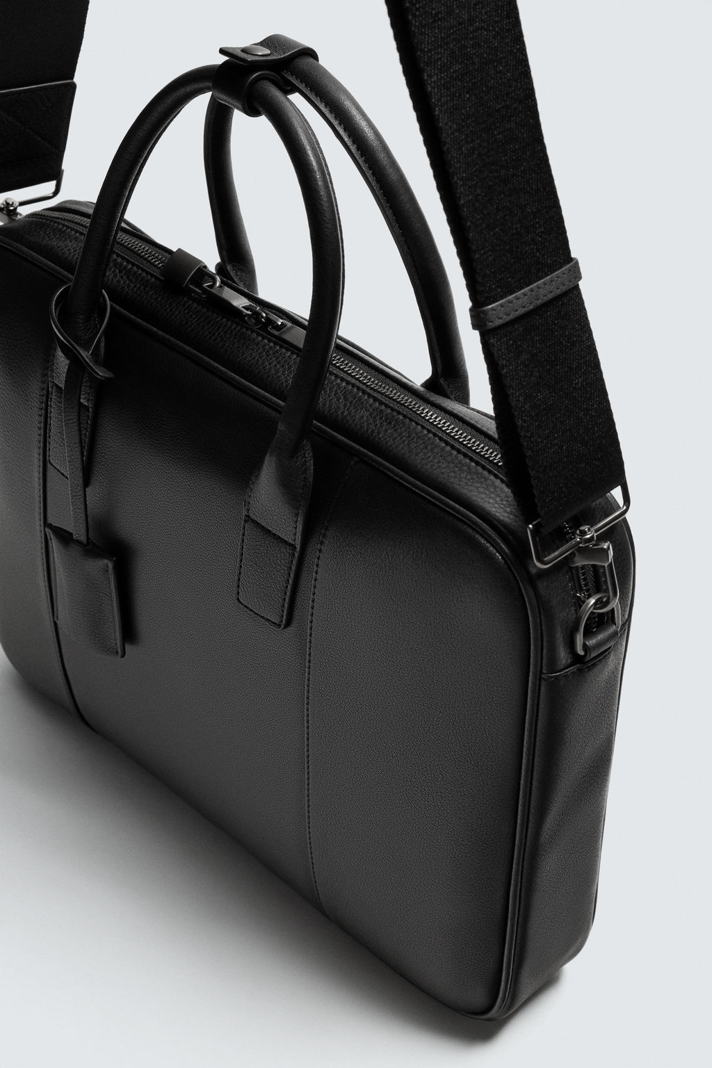 LEATHER BRIEFCASE - Zara фото 6