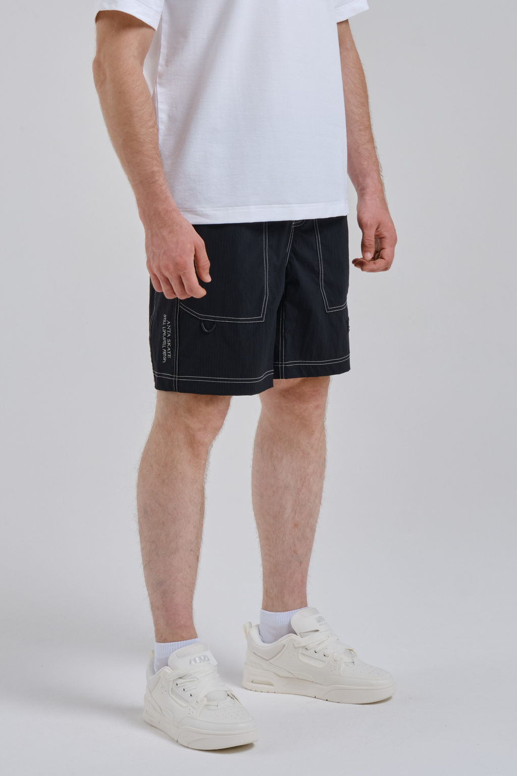 Шорты текстильные Черный