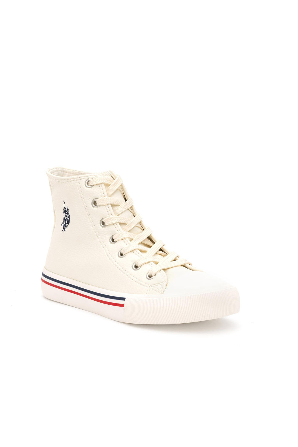 Женская белая спортивная обувь - U.s. polo assn фото 3