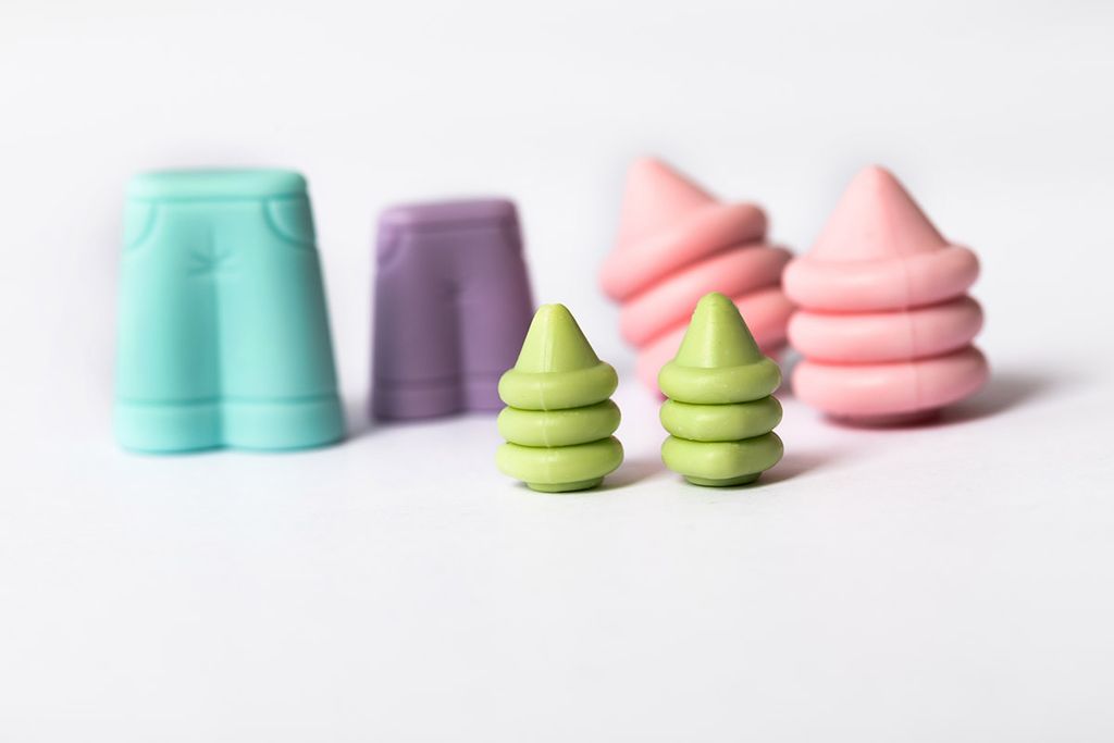 Для вязания Gamma PP-02 наконечники для спиц 5мм-10мм 2 шт