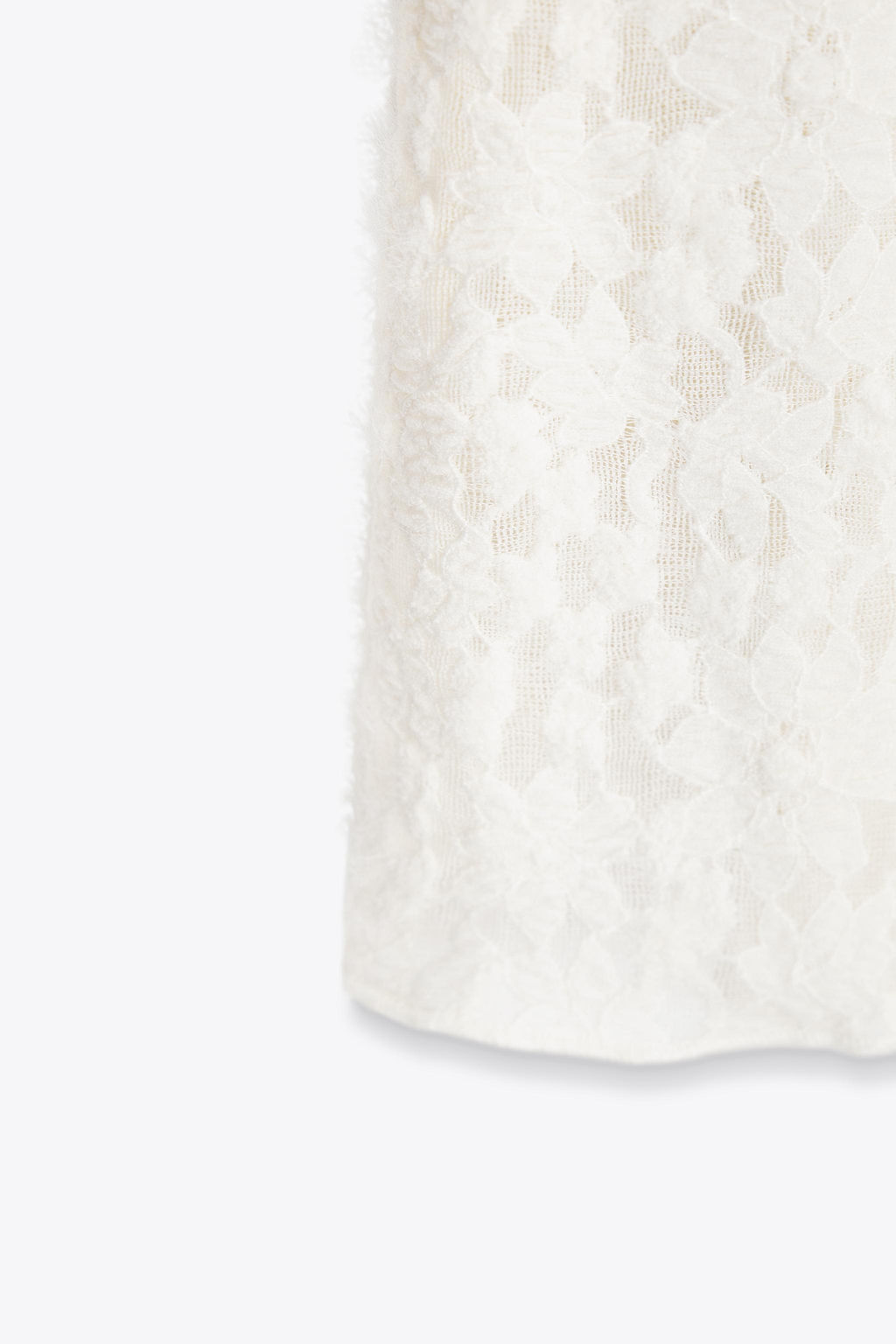 SOFT TOUCH LACE SKIRT - Zara фото 8
