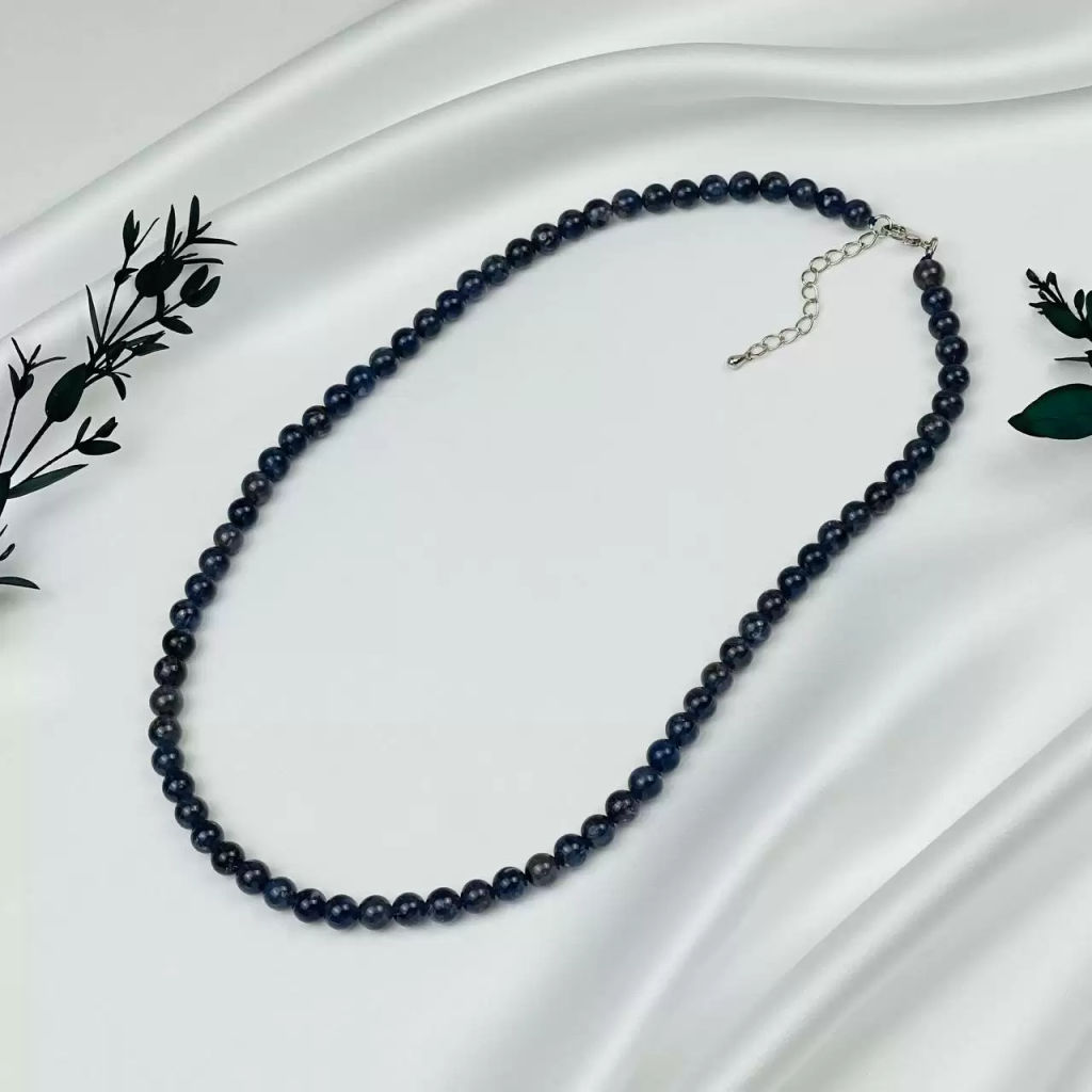 Бусы из Иолита 45 см +