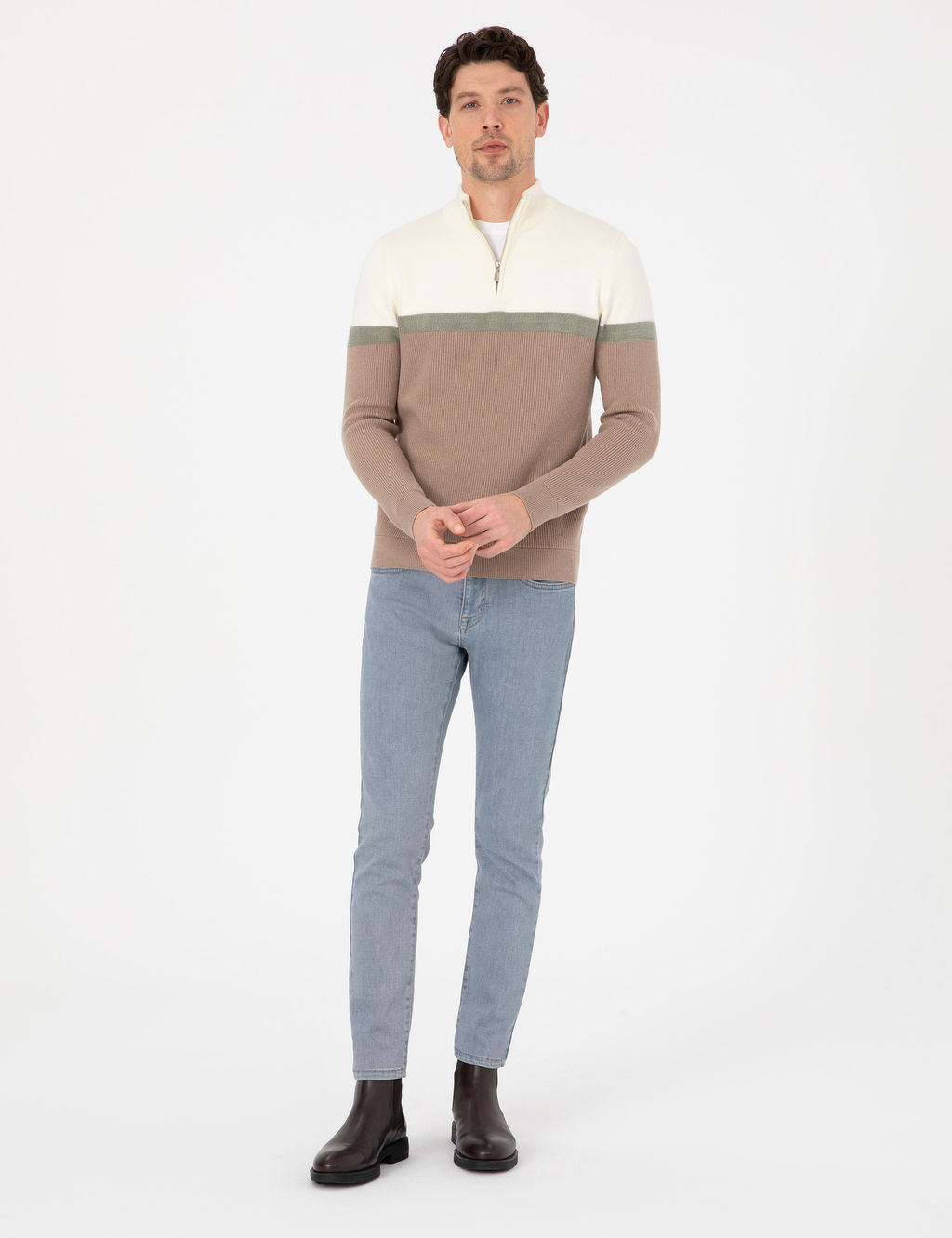 Vizon Slim Fit Kazak - Pierre cardin фото 4