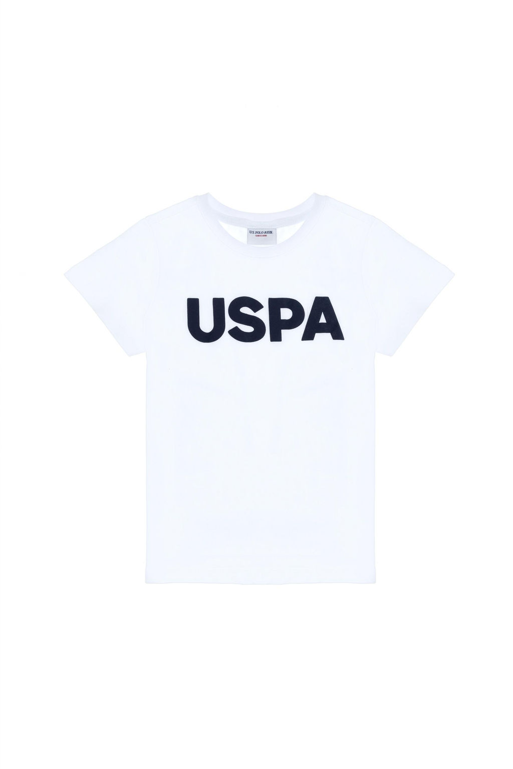 Erkek _ocuk Beyaz Basic Bisiklet Yaka Ti__rt Sepette S_rpriz _ndirim - U.s. polo assn фото 2