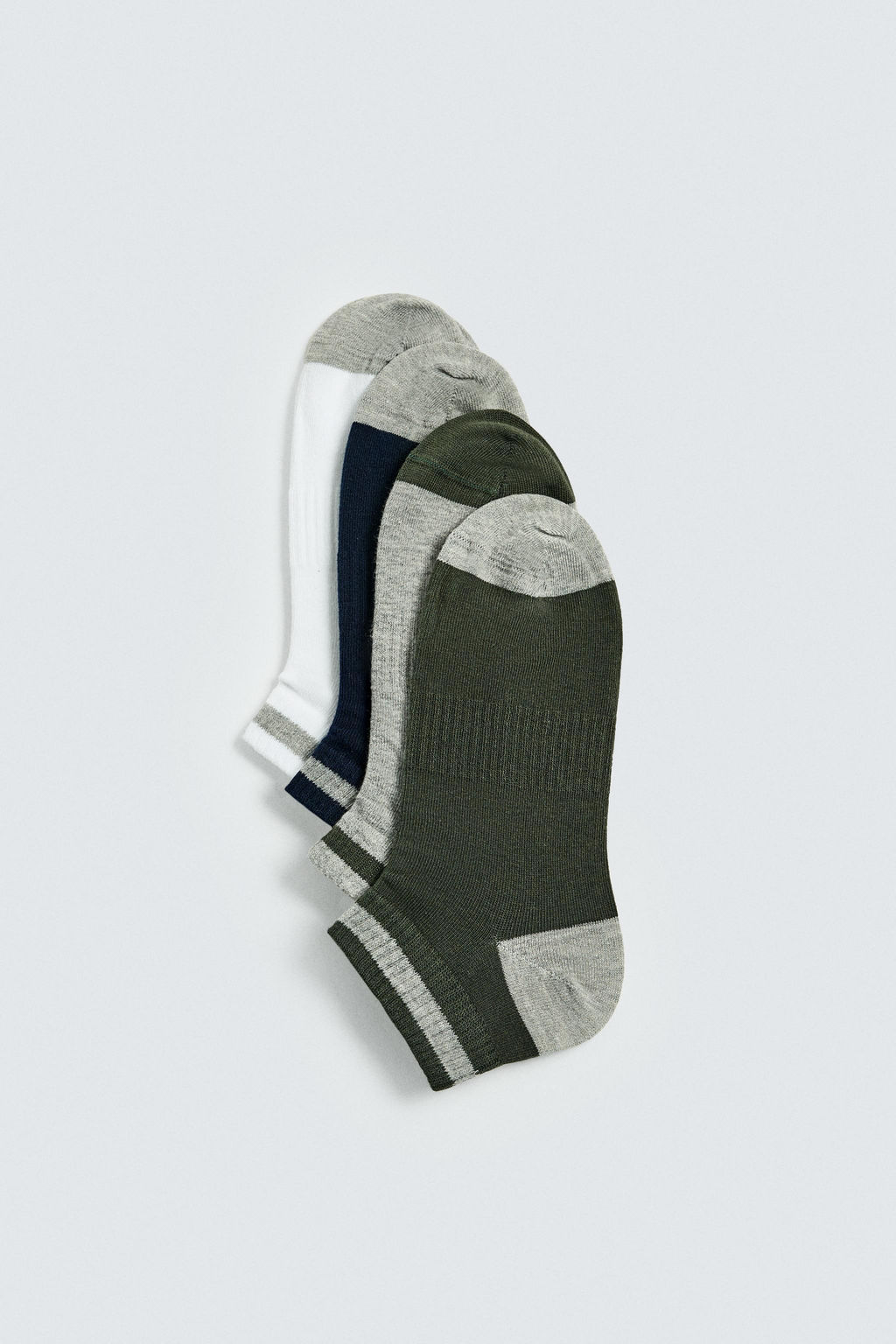 4-PACK OF STRIPED SOCKS