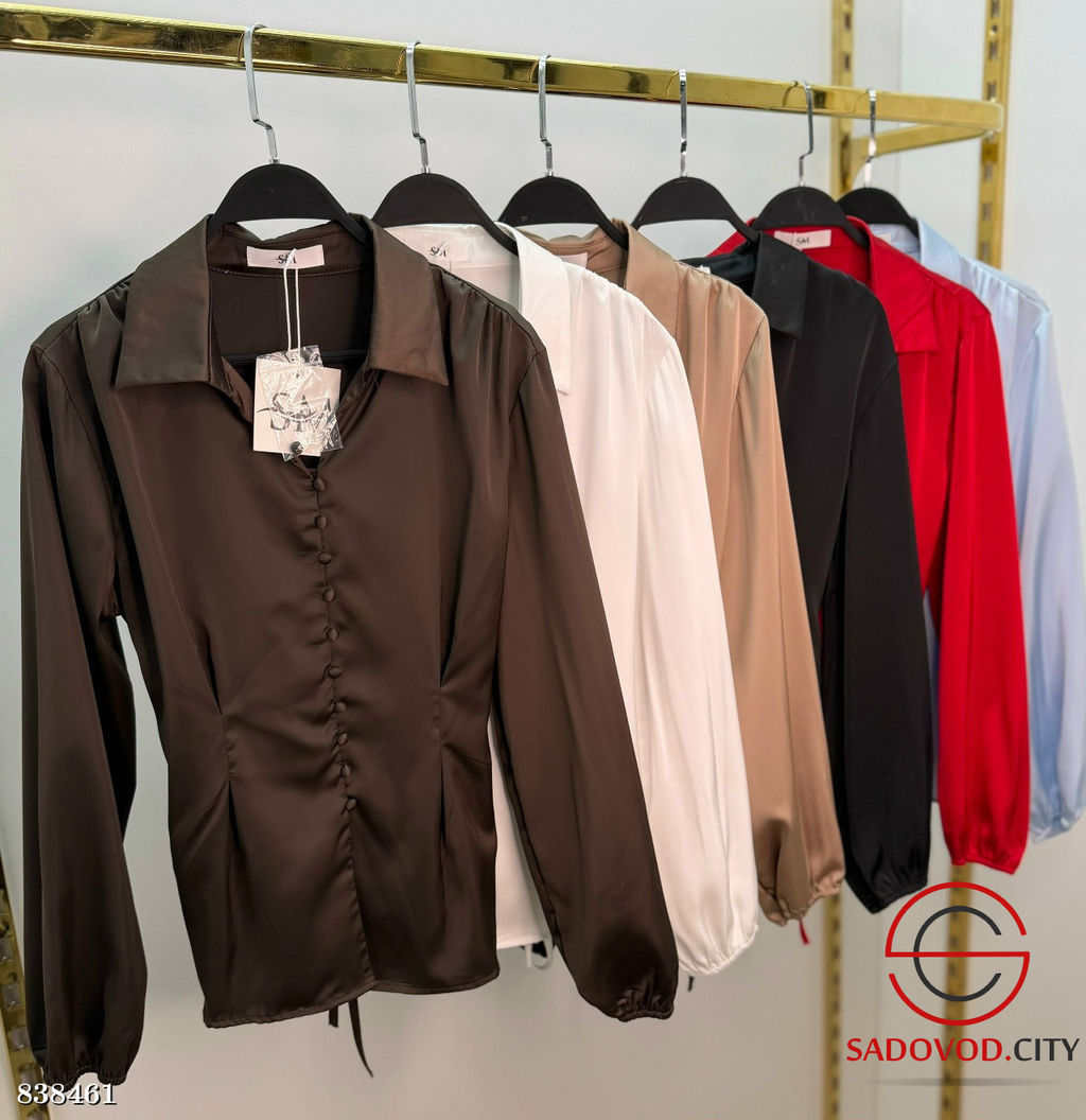 Рубашка женская из шелка