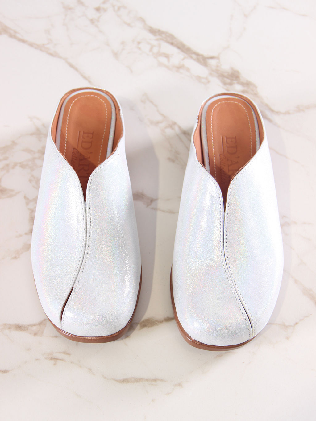 Сабо 3200.25294br.Белый ибица+коричневый