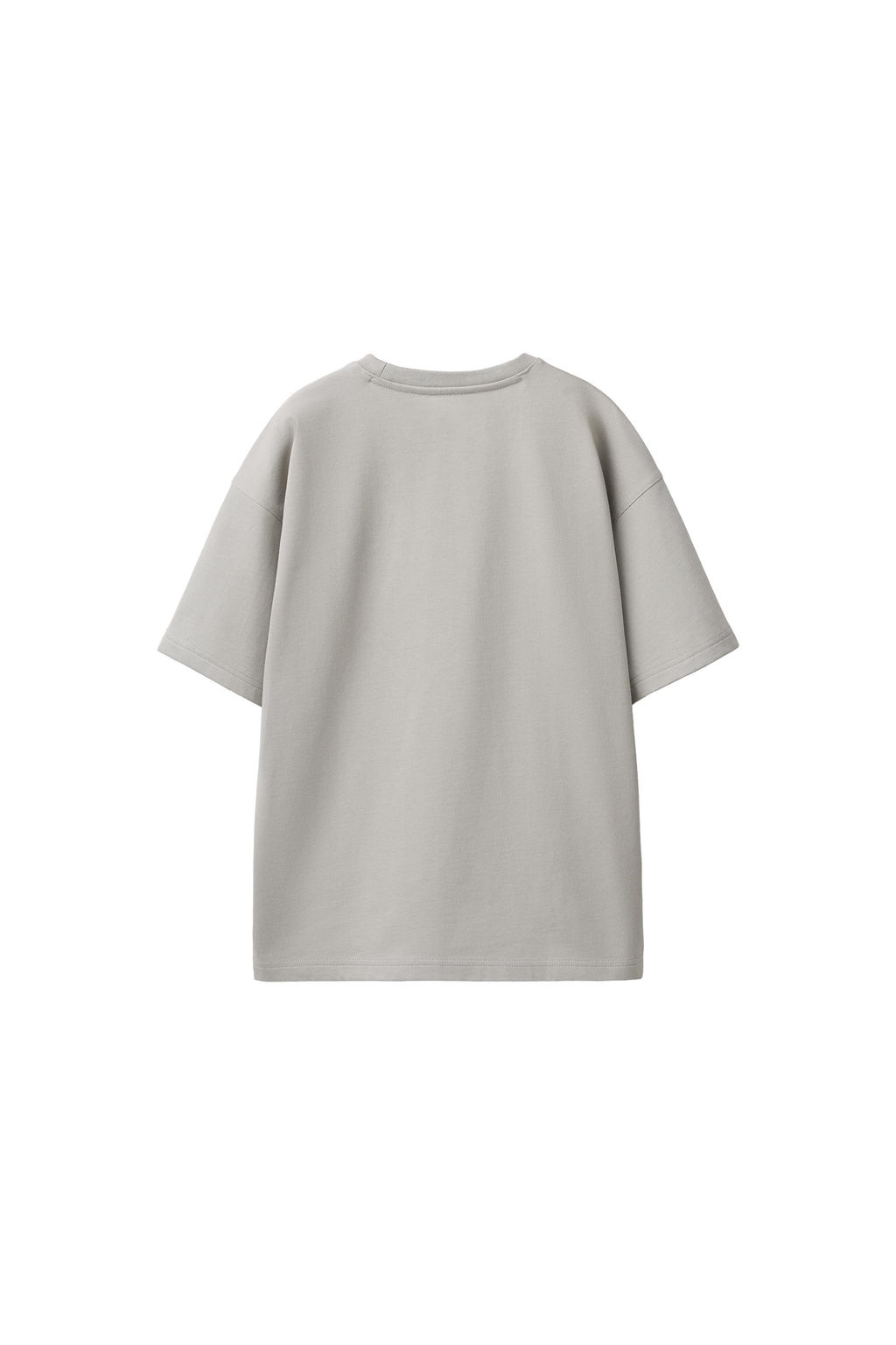 CAMISETA HEAVY WEIGHT TEXTO / Gris medio - Zara фото 3