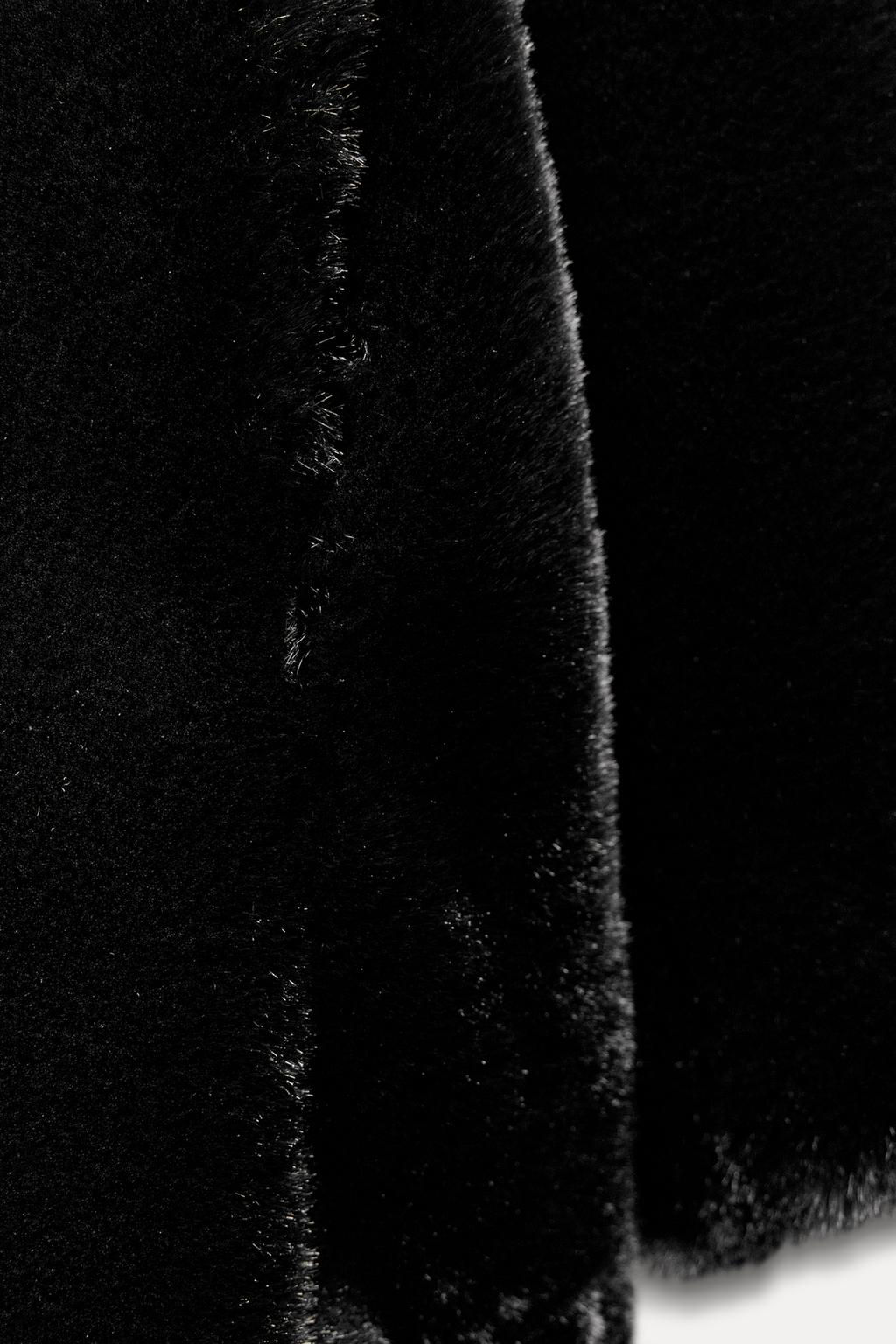 FAUX FUR COAT - Zara фото 8